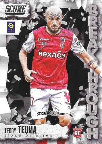 Figurina Teddy Teuma - Score Ligue 1 2023-2024
 n. B21 - Panini