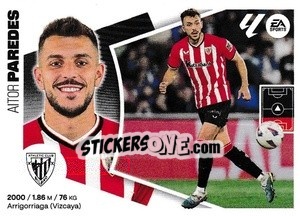 Figurina Aitor Paredes (8) - LaLiga 2024-2025
 n. 48 - Colecciones ESTE
