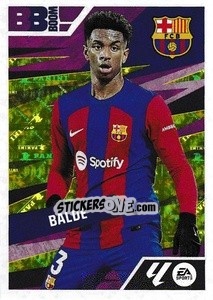 Sticker Alejandro Balde (1) - LaLiga 2024-2025
 n. 631 - Colecciones ESTE