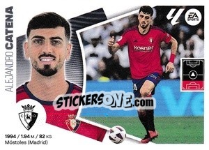 Cromo Alejandro Catena (7) - LaLiga 2024-2025
 n. 407 - Colecciones ESTE