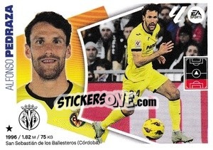 Cromo Alfonso Pedraza (10) - LaLiga 2024-2025
 n. 591 - Colecciones ESTE