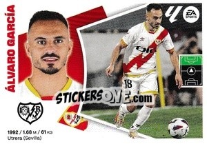 Figurina Álvaro García (20) - LaLiga 2024-2025
 n. 451 - Colecciones ESTE
