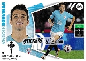 Sticker Anastásios Douvíkas (17) - LaLiga 2024-2025
 n. 180 - Colecciones ESTE