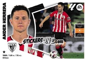 Cromo Ander Herrera (16A) - LaLiga 2024-2025
 n. 56 - Colecciones ESTE