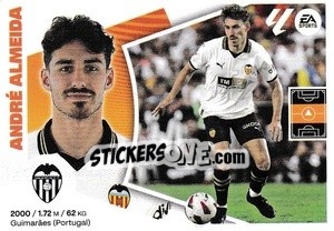 Cromo André Almeida (14) - LaLiga 2024-2025
 n. 536 - Colecciones ESTE