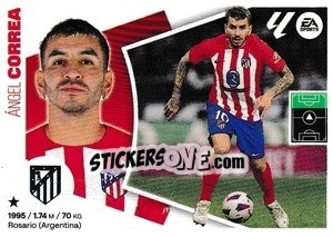 Figurina Ángel Correa (18) - LaLiga 2024-2025
 n. 89 - Colecciones ESTE