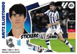 Figurina Aritz Elustondo (7) - LaLiga 2024-2025
 n. 468 - Colecciones ESTE
