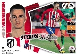 Sticker Arthur Vermeeren (12A) - LaLiga 2024-2025
 n. 82 - Colecciones ESTE