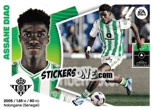 Figurina Assane Diao (15B) - LaLiga 2024-2025
 n. 147 - Colecciones ESTE