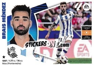 Sticker Brais Méndez (14) - LaLiga 2024-2025
 n. 476 - Colecciones ESTE