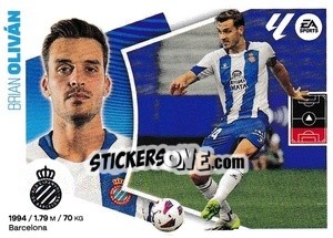 Sticker Brian Oliván (9) - LaLiga 2024-2025
 n. 199 - Colecciones ESTE