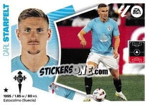 Figurina Carl Starfelt (7) - LaLiga 2024-2025
 n. 168 - Colecciones ESTE
