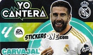 Sticker Carvajal - LaLiga 2024-2025
 n. C12 - Colecciones ESTE