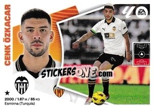 Sticker Cenk Özkaçar (7A) - LaLiga 2024-2025
 n. 527 - Colecciones ESTE