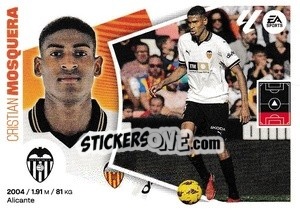 Cromo Cristhian Mosquera (9A) - LaLiga 2024-2025
 n. 530 - Colecciones ESTE