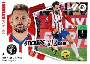 Cromo Cristhian Stuani (20) - LaLiga 2024-2025
 n. 271 - Colecciones ESTE