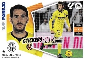 Figurina Dani Parejo (14) - LaLiga 2024-2025
 n. 595 - Colecciones ESTE
