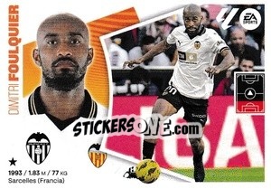 Cromo Dimitri Foulquier (5) - LaLiga 2024-2025
 n. 525 - Colecciones ESTE
