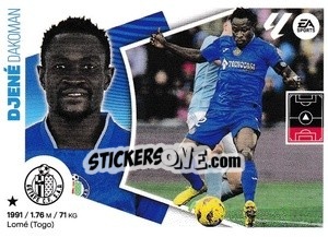 Cromo Djené Dakonam (7) - LaLiga 2024-2025
 n. 227 - Colecciones ESTE