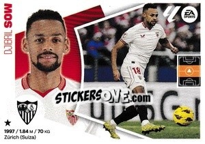 Figurina Djibril Sow (15) - LaLiga 2024-2025
 n. 505 - Colecciones ESTE