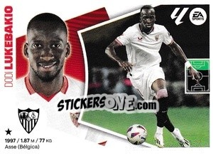Sticker Dodi Lukebakio (19) - LaLiga 2024-2025
 n. 509 - Colecciones ESTE