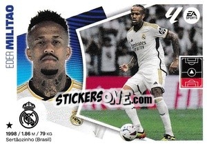 Figurina Éder Militão (6) - LaLiga 2024-2025
 n. 346 - Colecciones ESTE