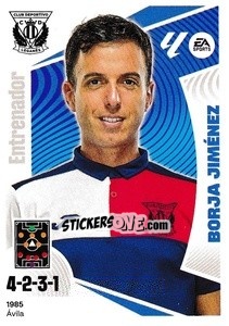 Figurina Entrenador CD Leganés - Borja Jiménez (2)