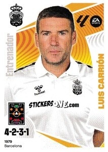 Figurina Entrenador UD Las Palmas - García Pimienta (2) - LaLiga 2024-2025
 n. 282 - Colecciones ESTE