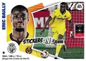 Sticker Eric Bailly (9) - LaLiga 2024-2025
 n. 590 - Colecciones ESTE