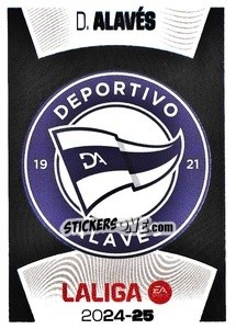 Figurina Escudo Deportivo Alavés (1) - LaLiga 2024-2025
 n. 1 - Colecciones ESTE