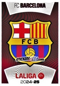 Sticker Escudo FC Barcelona (1) - LaLiga 2024-2025
 n. 101 - Colecciones ESTE