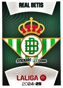 Figurina Escudo Real Betis (1) - LaLiga 2024-2025
 n. 131 - Colecciones ESTE