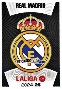 Figurina Escudo Real Madrid (1) - LaLiga 2024-2025
 n. 341 - Colecciones ESTE
