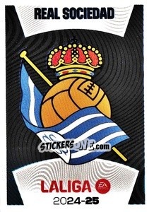 Figurina Escudo Real Sociedad (1) - LaLiga 2024-2025
 n. 461 - Colecciones ESTE