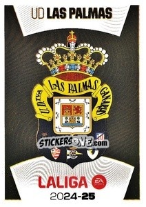 Sticker Escudo UD Las Palmas (1) - LaLiga 2024-2025
 n. 281 - Colecciones ESTE