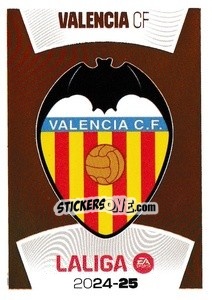 Figurina Escudo Valencia CF (1) - LaLiga 2024-2025
 n. 521 - Colecciones ESTE