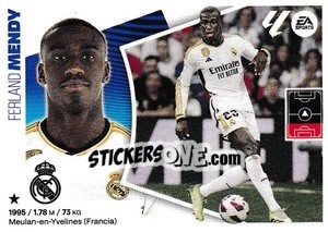 Sticker Ferland Mendy (10A) - LaLiga 2024-2025
 n. 351 - Colecciones ESTE