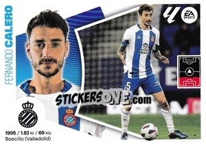 Figurina Fernando Calero (6) - LaLiga 2024-2025
 n. 196 - Colecciones ESTE