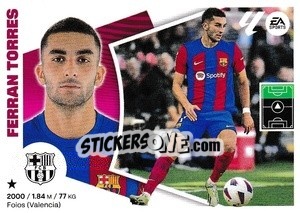 Cromo Ferran Torres (18A) - LaLiga 2024-2025
 n. 120 - Colecciones ESTE