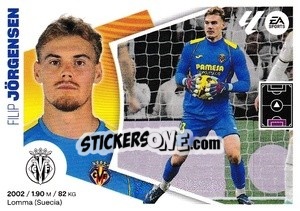 Sticker Filip Jörgensen (3) - LaLiga 2024-2025
 n. 583 - Colecciones ESTE