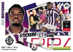 Sticker Flavien Boyomo (8) - LaLiga 2024-2025
 n. 558 - Colecciones ESTE