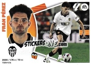 Cromo Fran Pérez (16) - LaLiga 2024-2025
 n. 538 - Colecciones ESTE