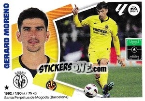 Sticker Gerard Moreno (19) - LaLiga 2024-2025
 n. 601 - Colecciones ESTE