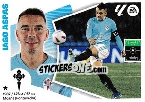Figurina Iago Aspas (20) - LaLiga 2024-2025
 n. 183 - Colecciones ESTE