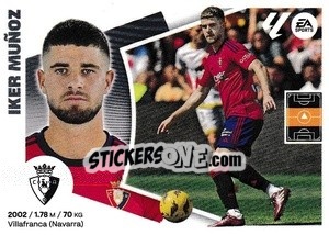 Figurina Iker Muñoz (14) - LaLiga 2024-2025
 n. 414 - Colecciones ESTE