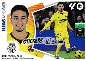 Sticker Ilias Akhomach (18A) - LaLiga 2024-2025
 n. 599 - Colecciones ESTE