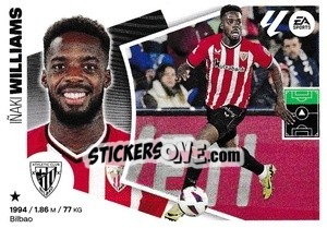 Figurina Iñaki Williams (19) - LaLiga 2024-2025
 n. 60 - Colecciones ESTE