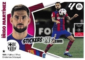 Sticker Íñigo Martínez (8B) - LaLiga 2024-2025
 n. 109 - Colecciones ESTE