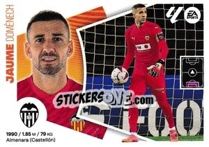Cromo Jaume Doménech (4) - LaLiga 2024-2025
 n. 524 - Colecciones ESTE