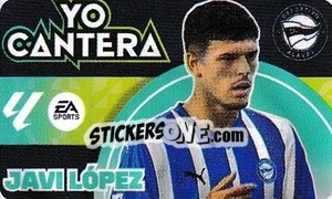 Cromo Javi López - LaLiga 2024-2025
 n. C1 - Colecciones ESTE